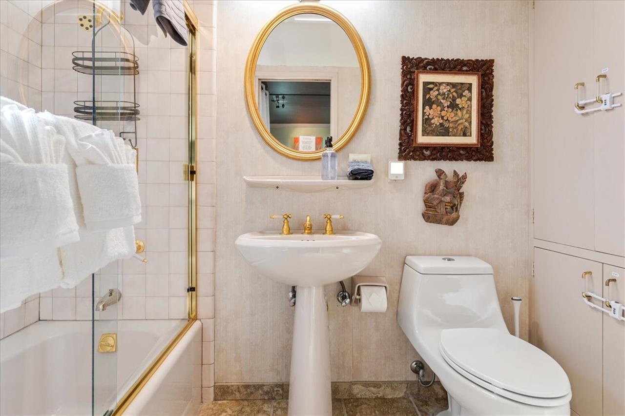 EnSuite Bath with a ShowerOverTub for Bedroom 2