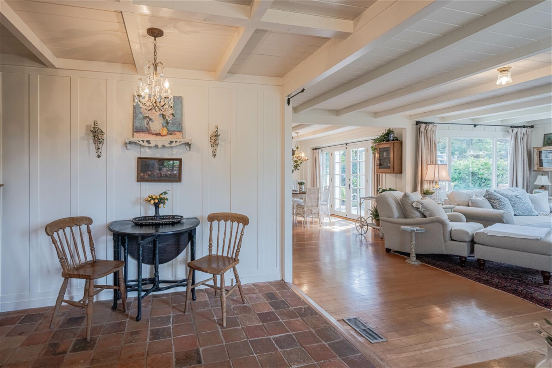 Lovely French Inspired Decor Throughout the Cottage