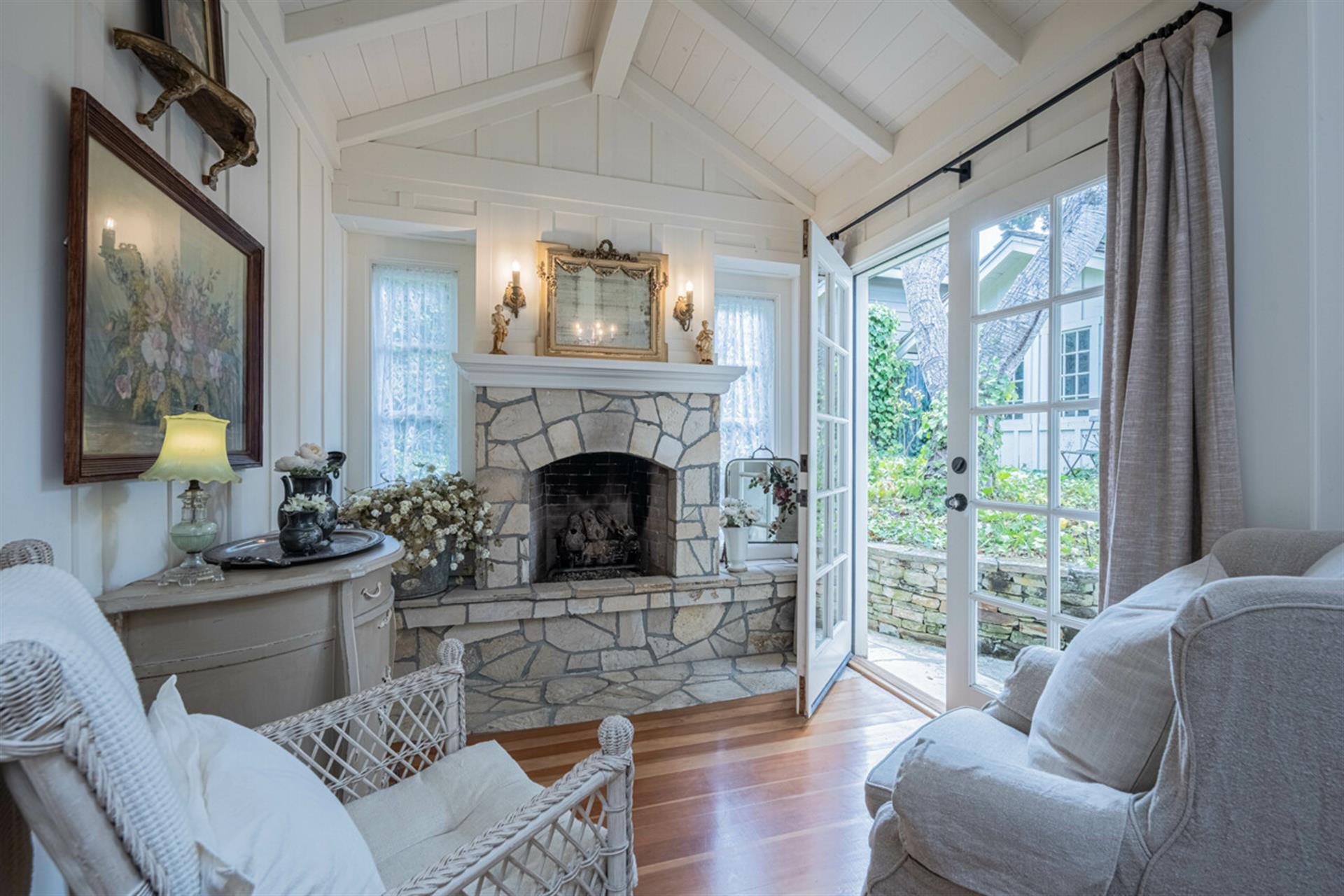 Bedroom 1  French Doors Leading Outside
