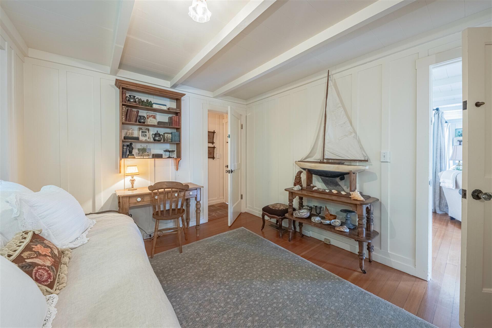 Office has a Small Writing Desk as well as a Twin Day Bed