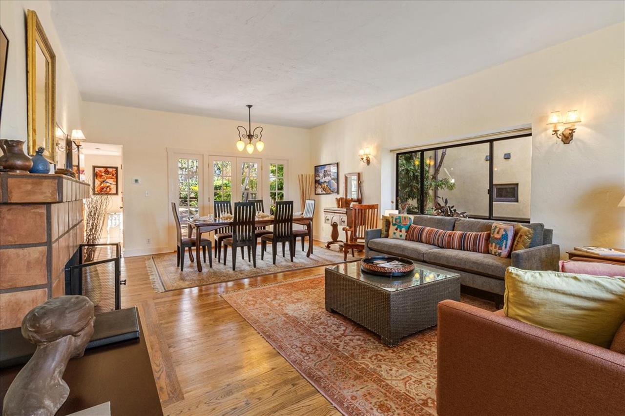 Living Room Also has a Queen Sofa Bed