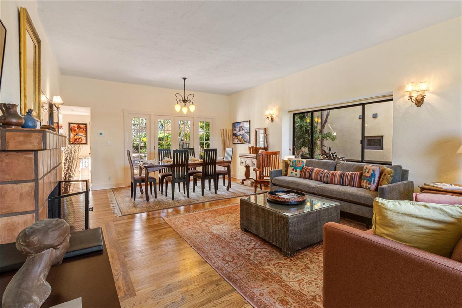 Living Room Also has a Queen Sofa Bed