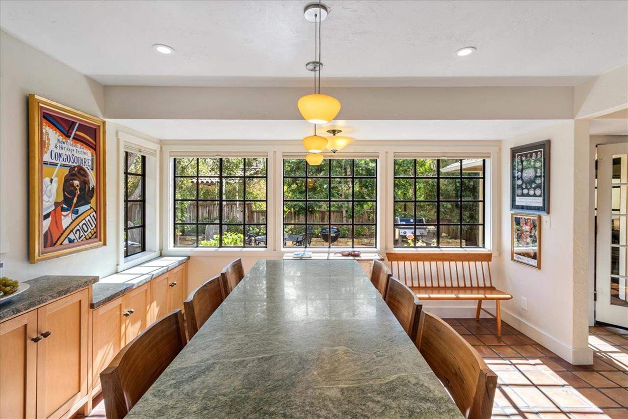 The Kitchen has a View of the Gardens