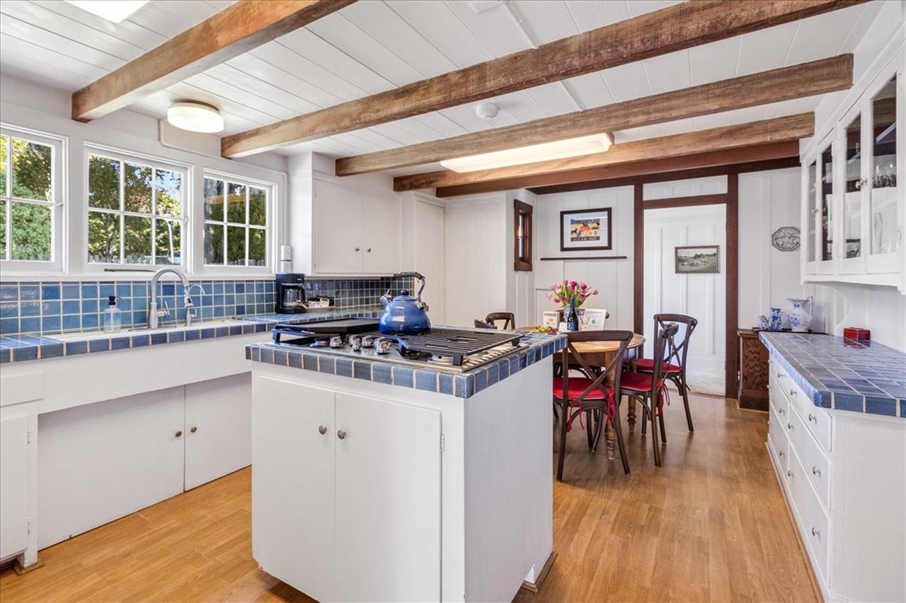 Cheerful Kitchen with Abundant Counter Space