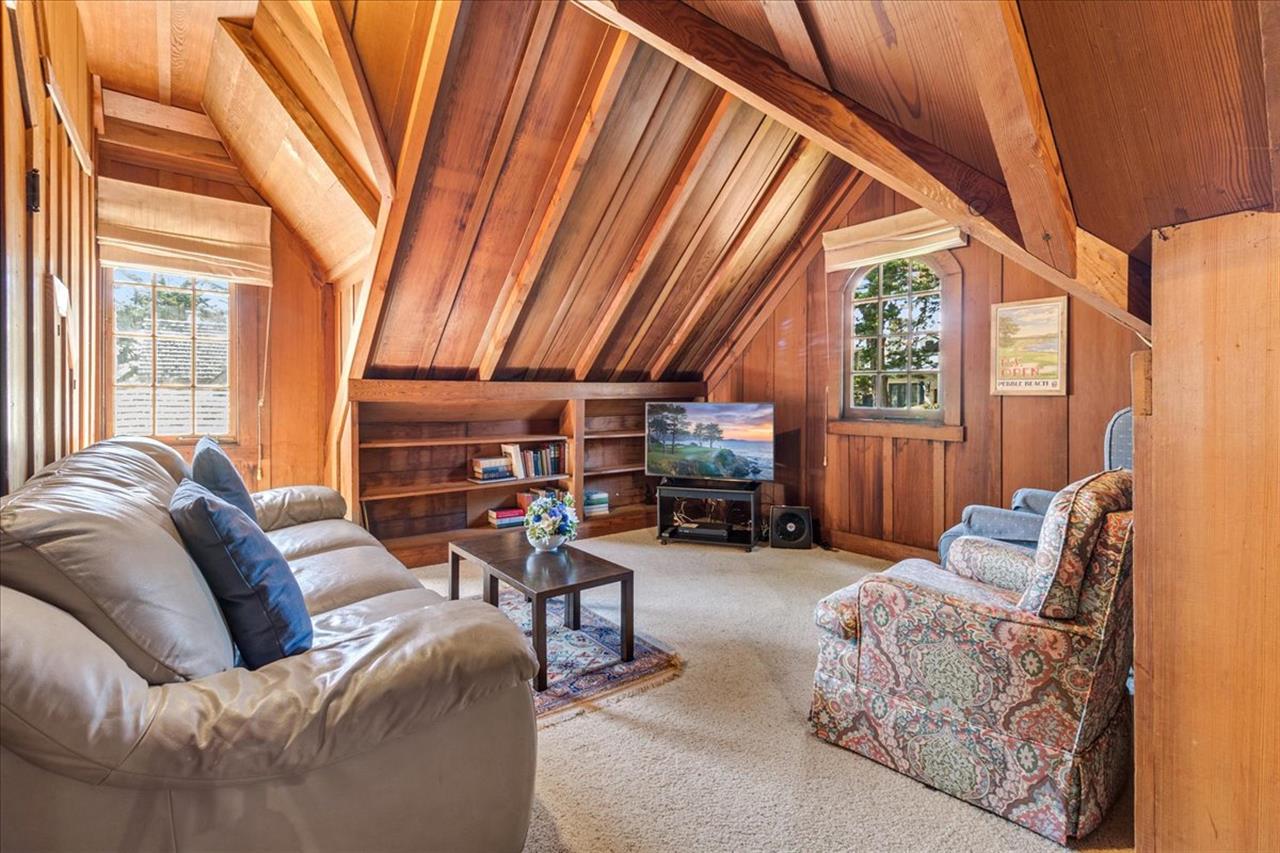 Upstairs Den with TV