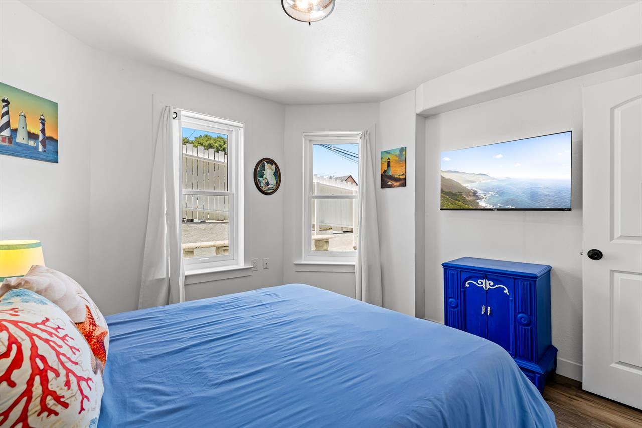 Bedroom 2  Has a Queen Bed and TV