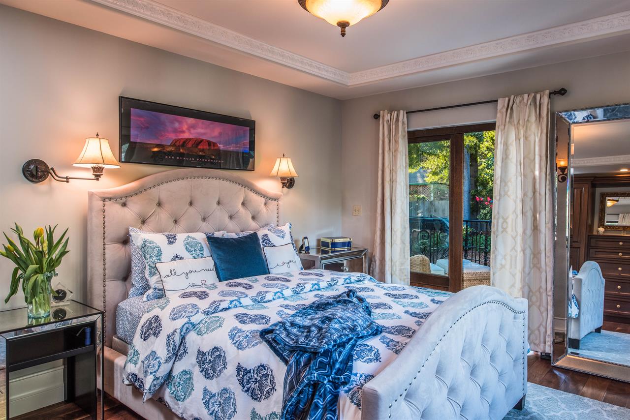 Bedroom 1 with Queen Bed, Balcony, En Suite Bathroom