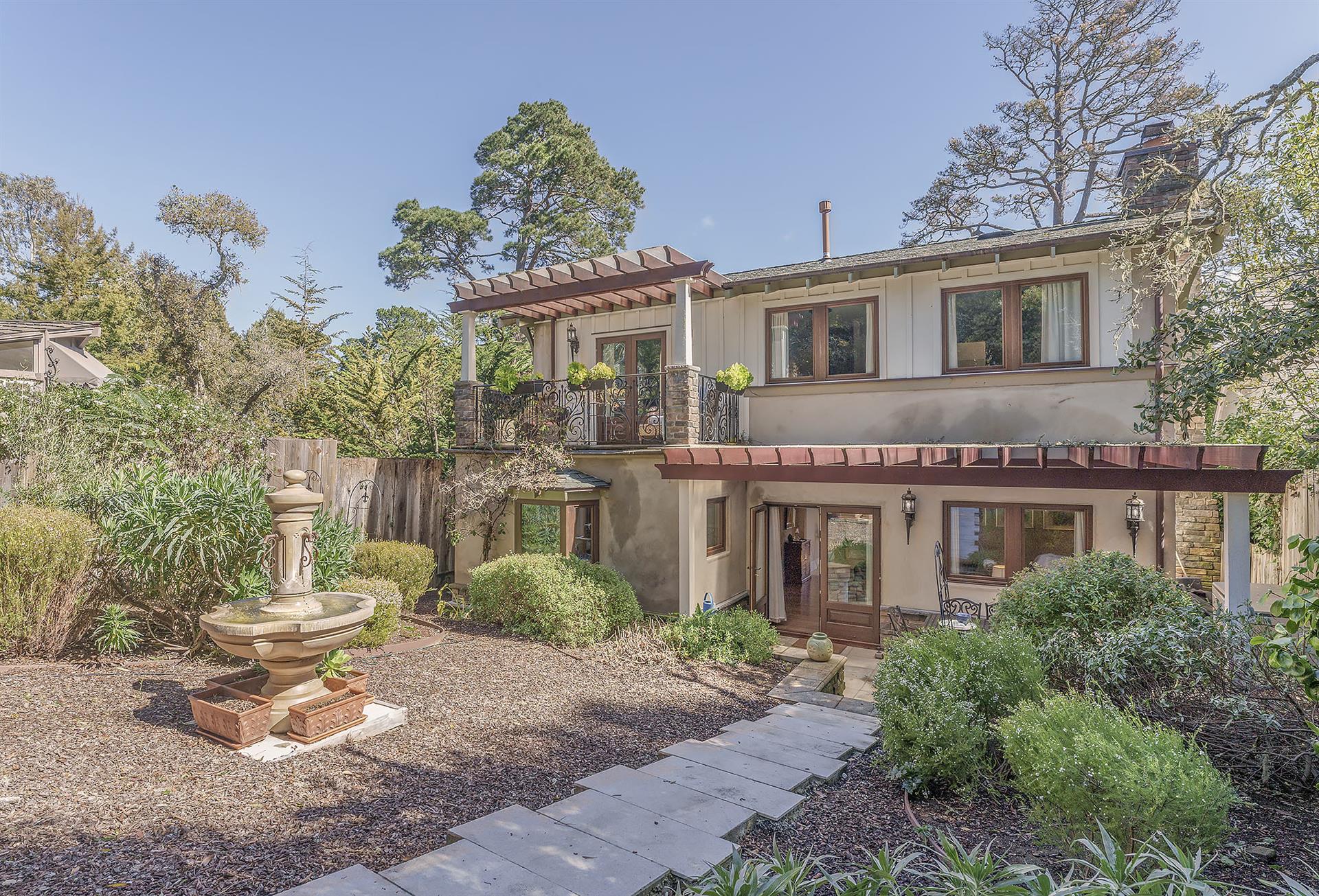 Back of the Home, Fenced Yard