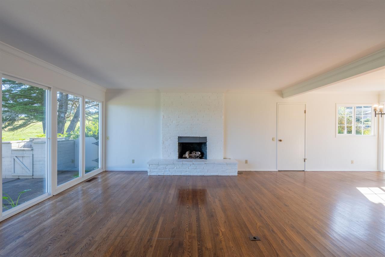 The Home has Beautiful Hardwood Floors