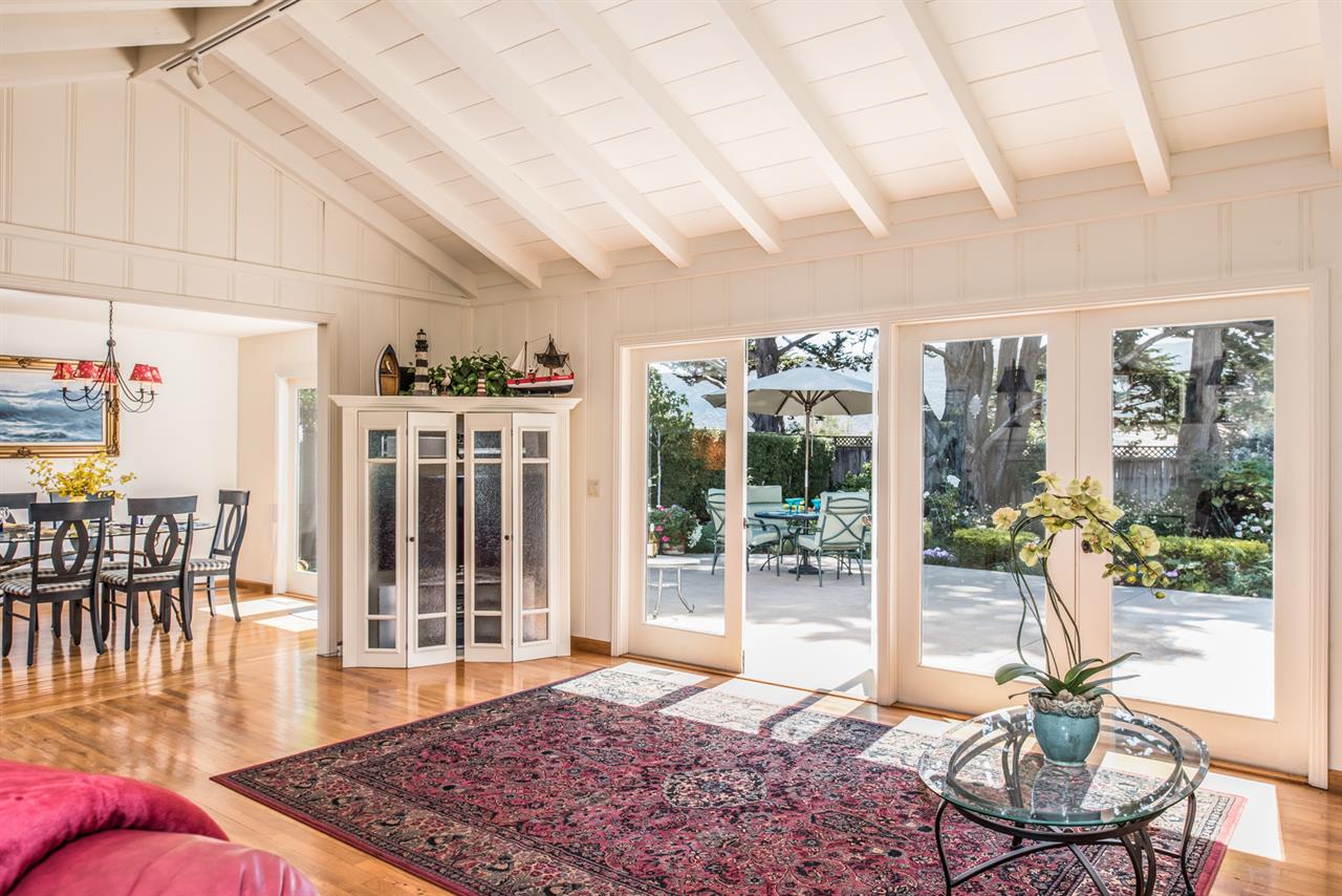 Walls of Windows with Garden Views