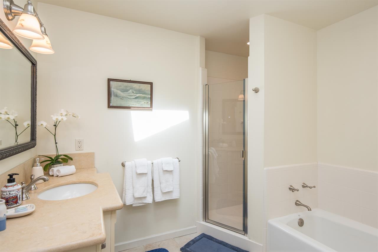 En Suite Bathroom with Tub and Separate Shower