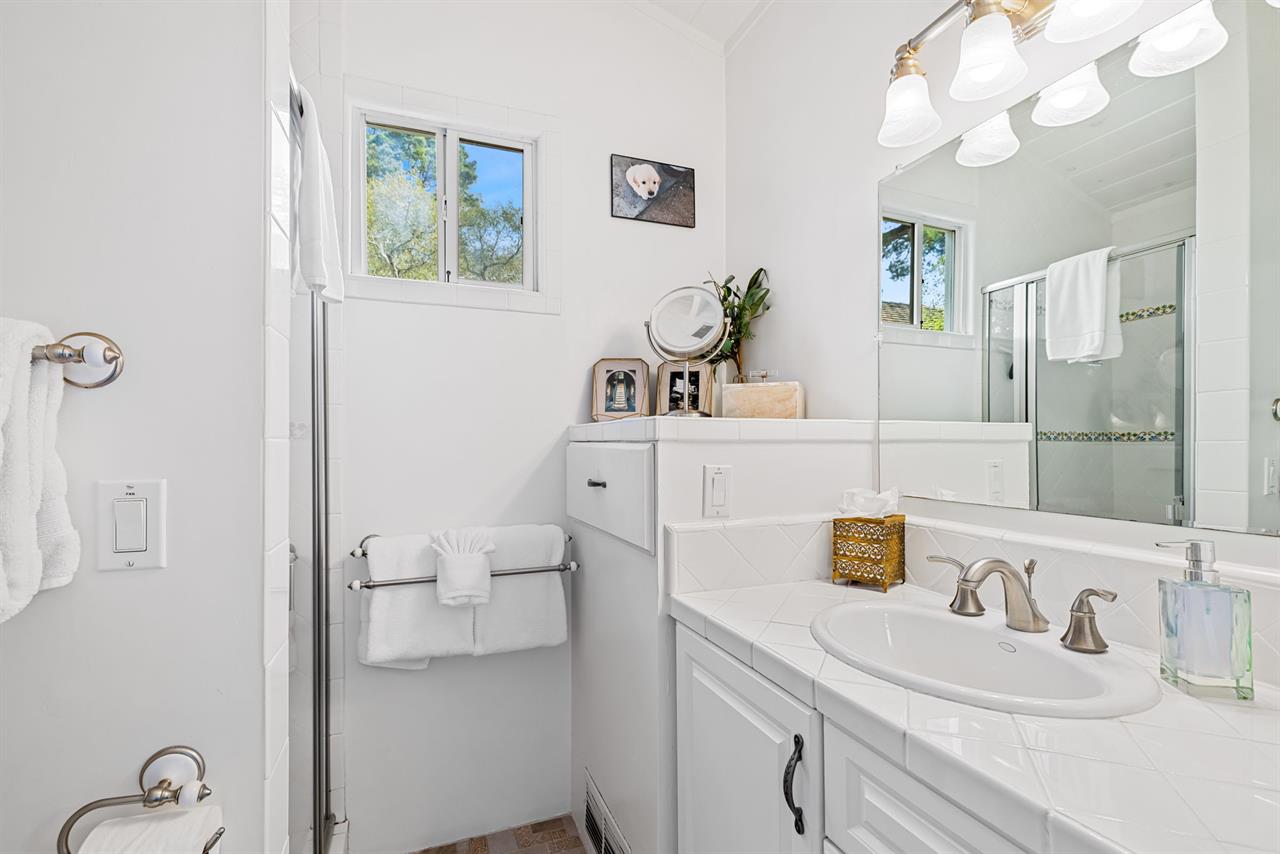 EnSuite Bath with a Shower for Bedroom 3