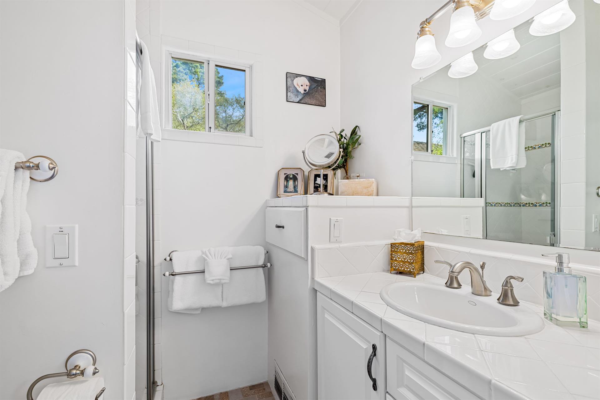 EnSuite Bath with a Shower for Bedroom 3