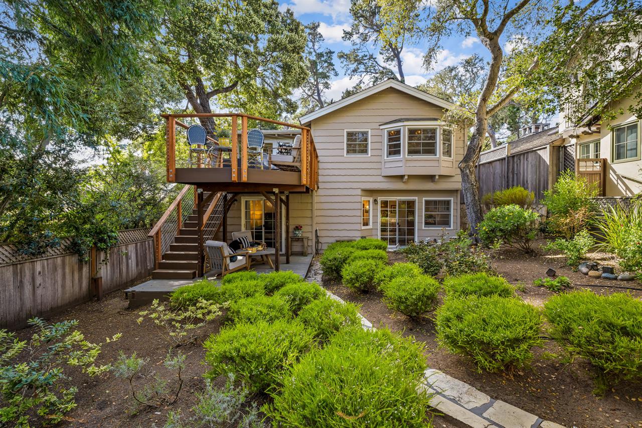 Back of the House Showing the Dining Areas