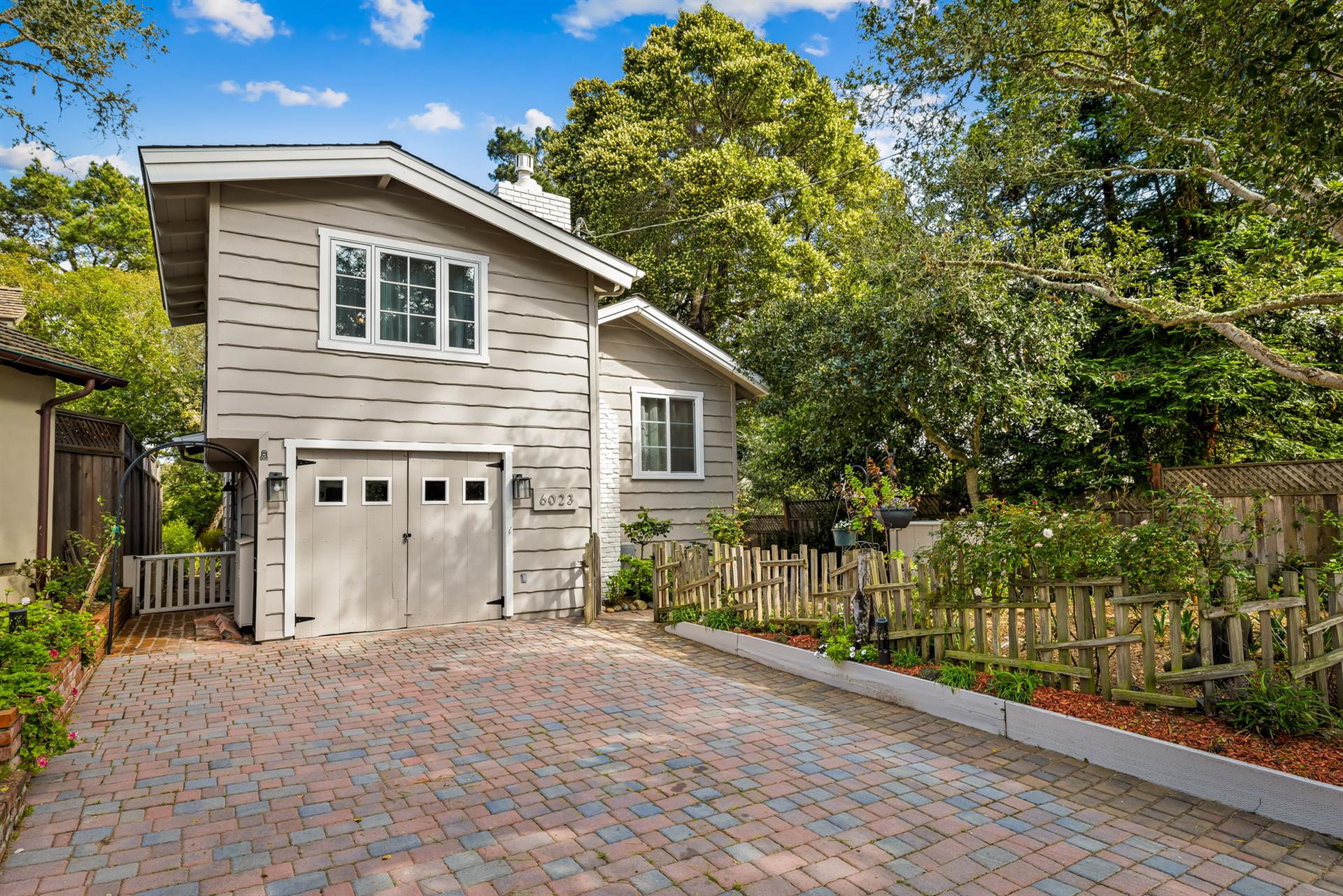 Front of the Home with Parking for 2 Cars in the Driveway