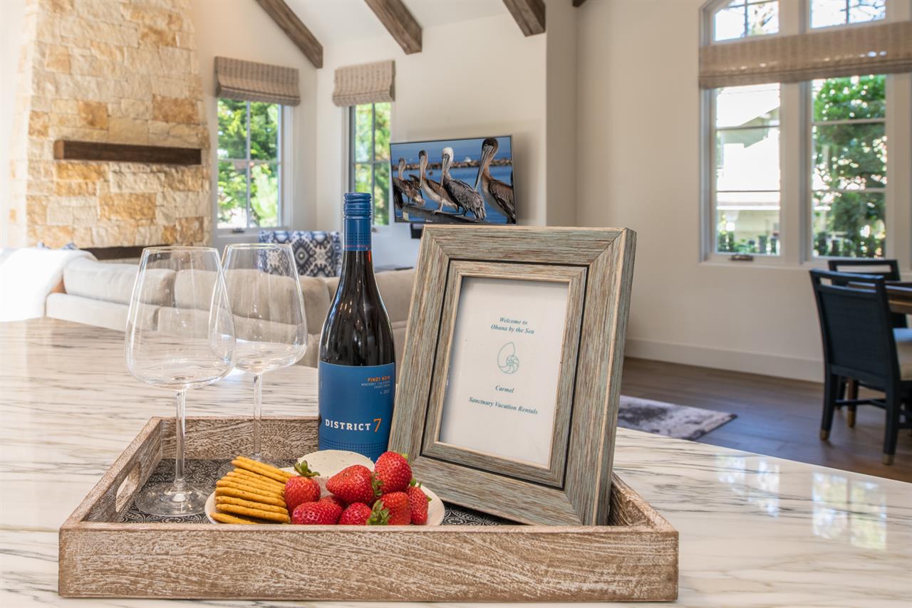 Wine and Cheese to Welcome You