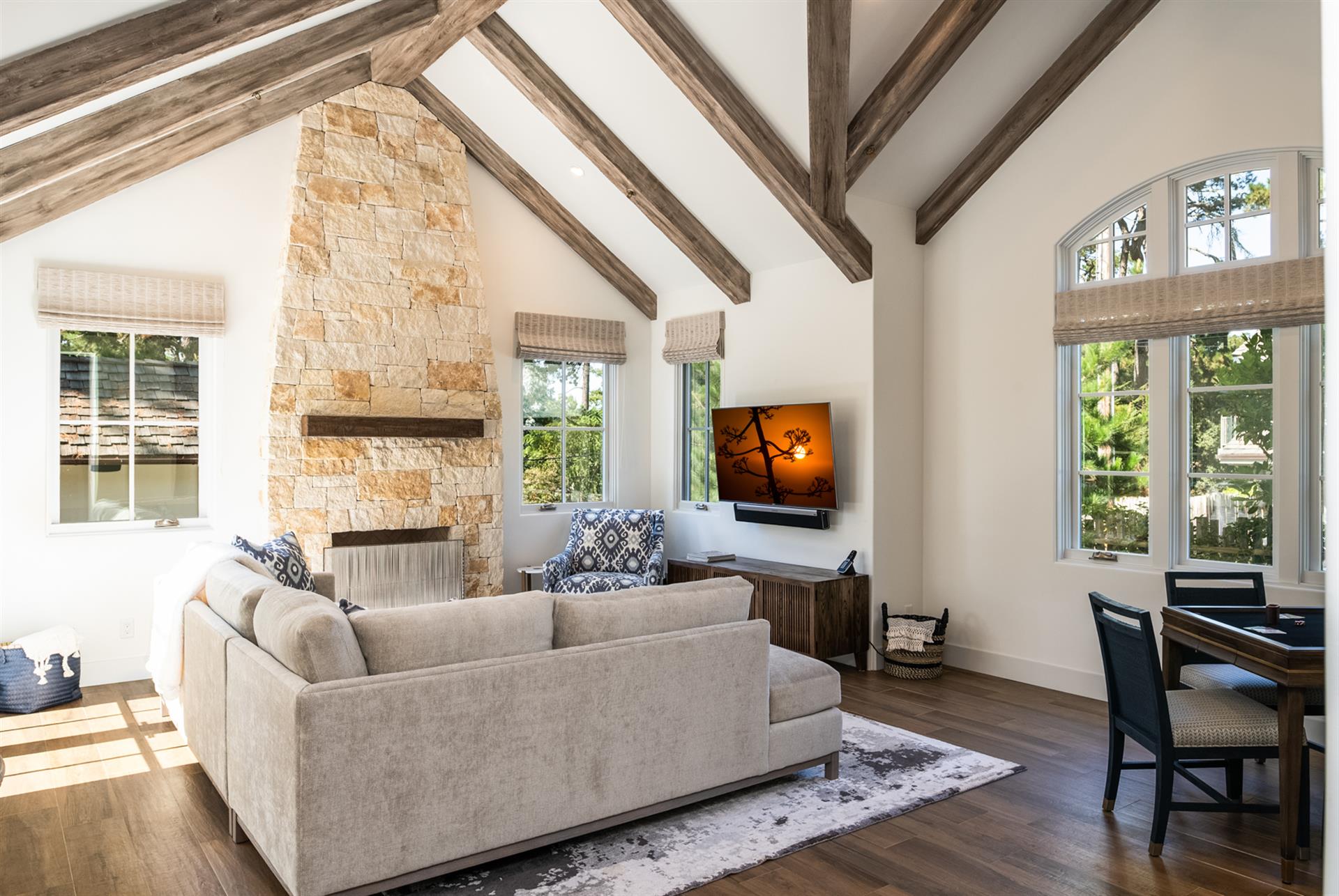 Living Room with 60 HDTV