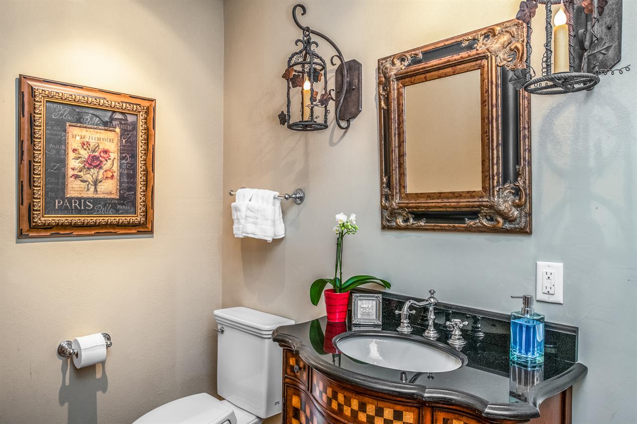 Powder Room Near Sitting Room
