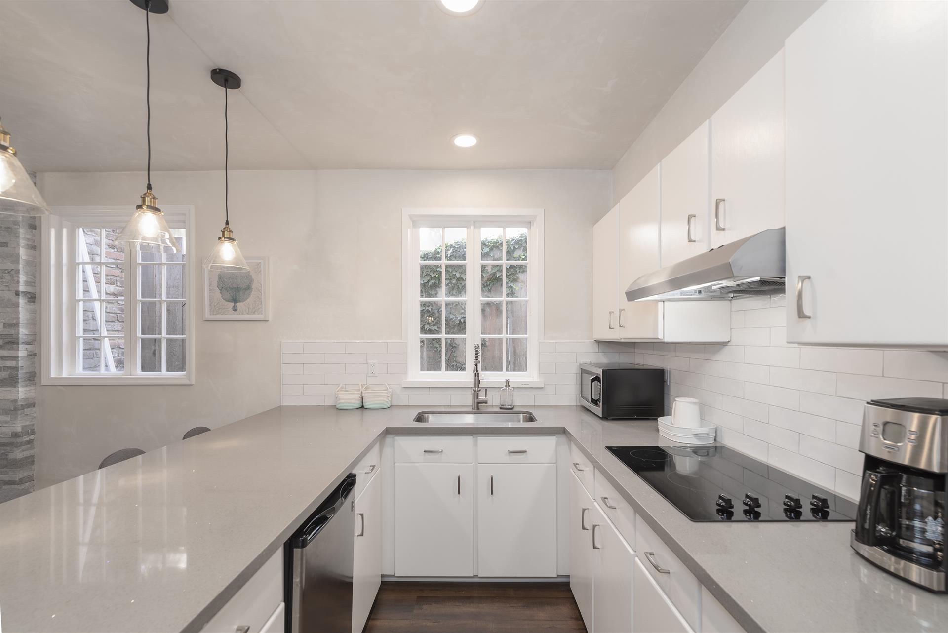 Fully Equipped Lower Level Kitchen