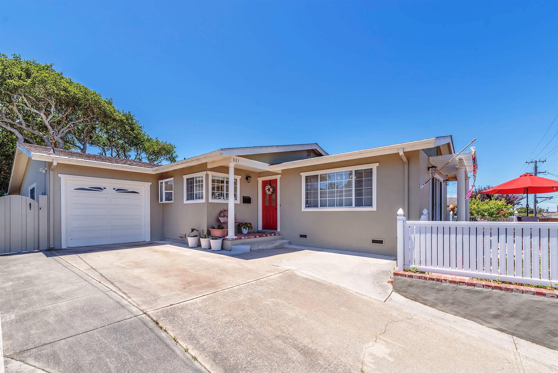 One Car Garage and Driveway Parking