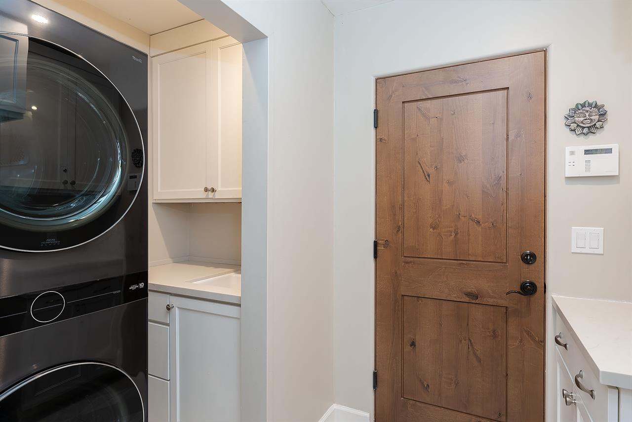 Laundry Area Near Kitchen