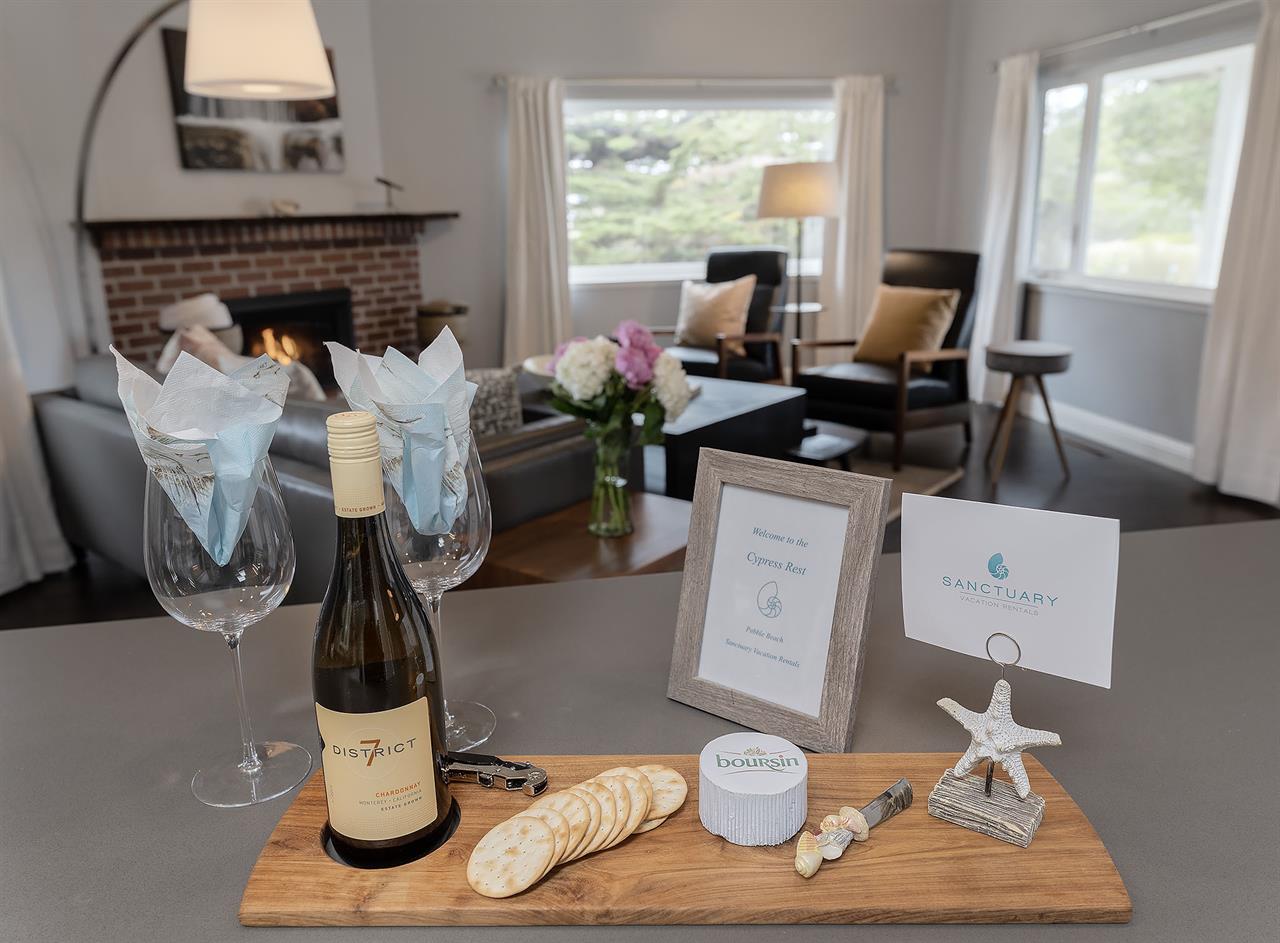 Wine and Cheese to Welcome You