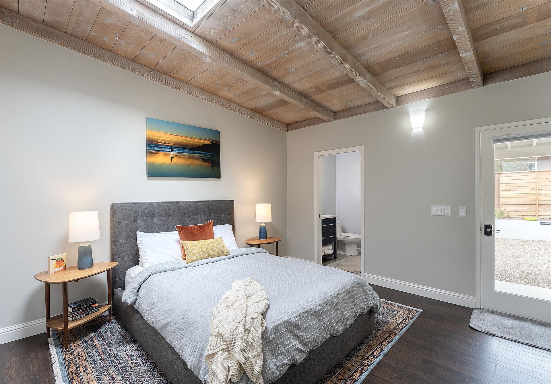 Bedroom 1, Queen, TV, EnSuite Bath with Shower