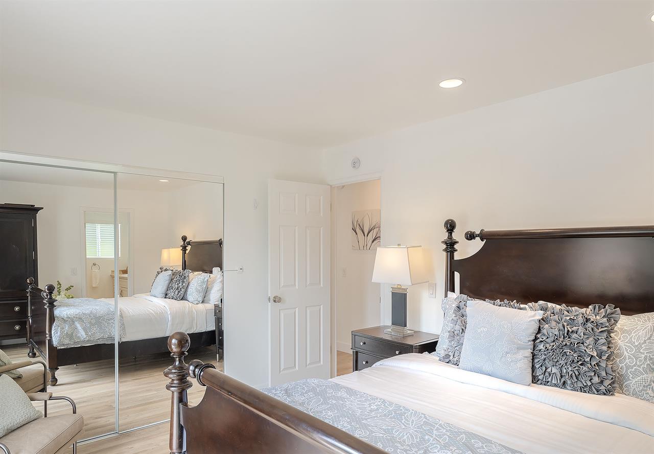 Bedroom 1  Queen Bed, En Suite with Steam Shower