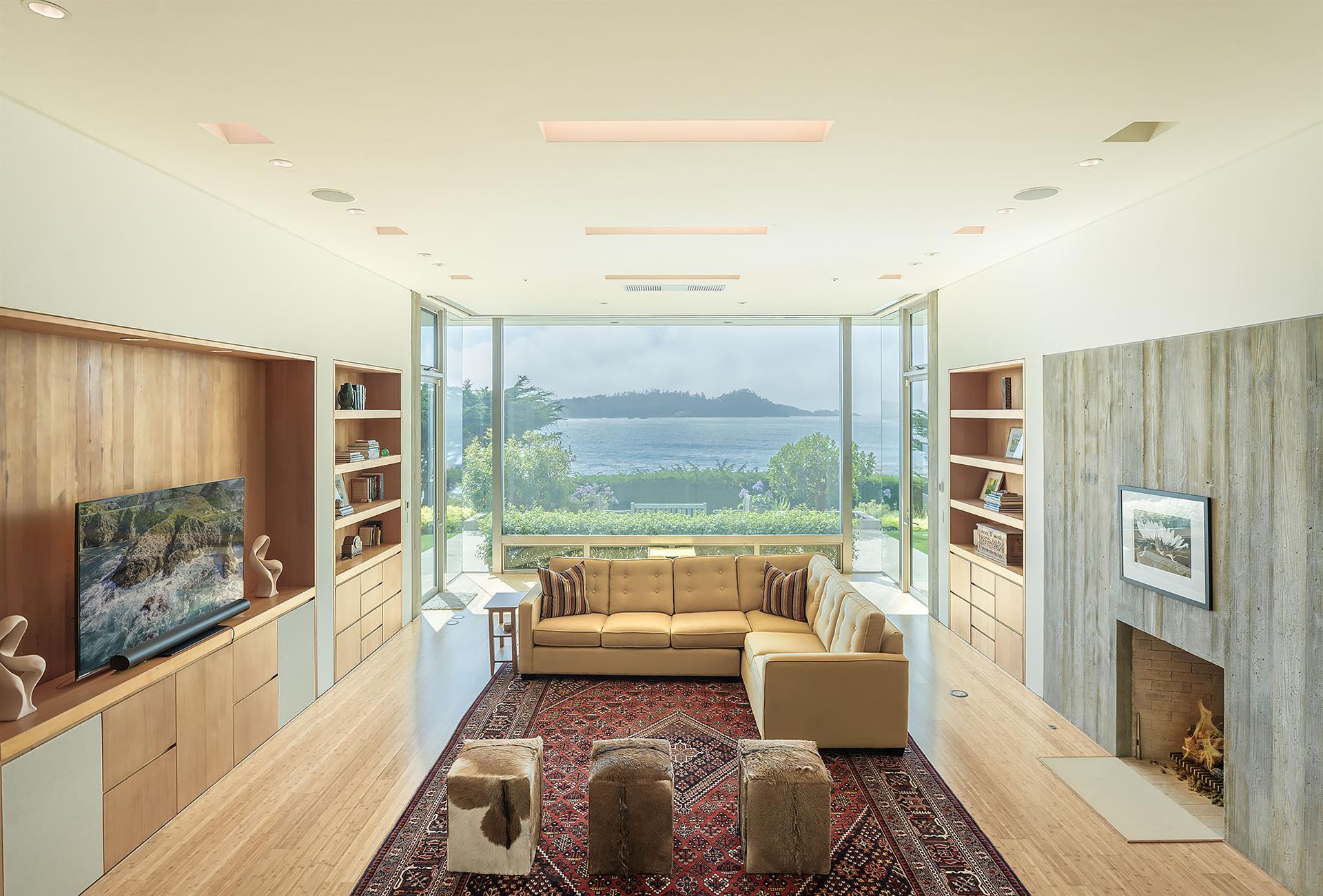 Lower Level Sunken Family Room