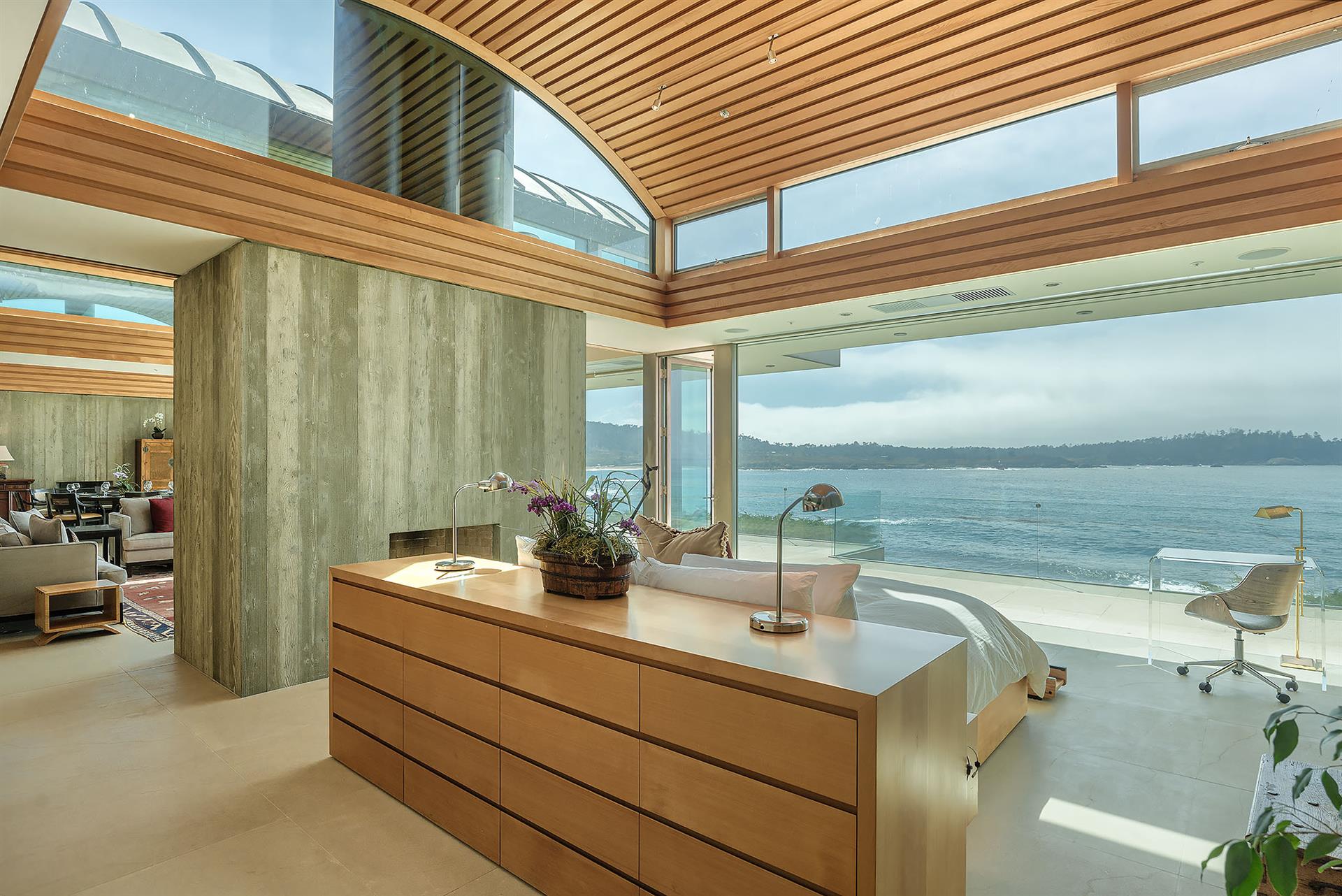 Bedroom 1, King,View, Gas Fireplace, En Suite Bath