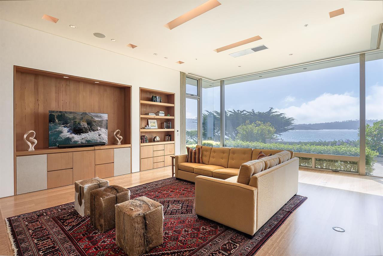 Lower Level Sunken Family Room