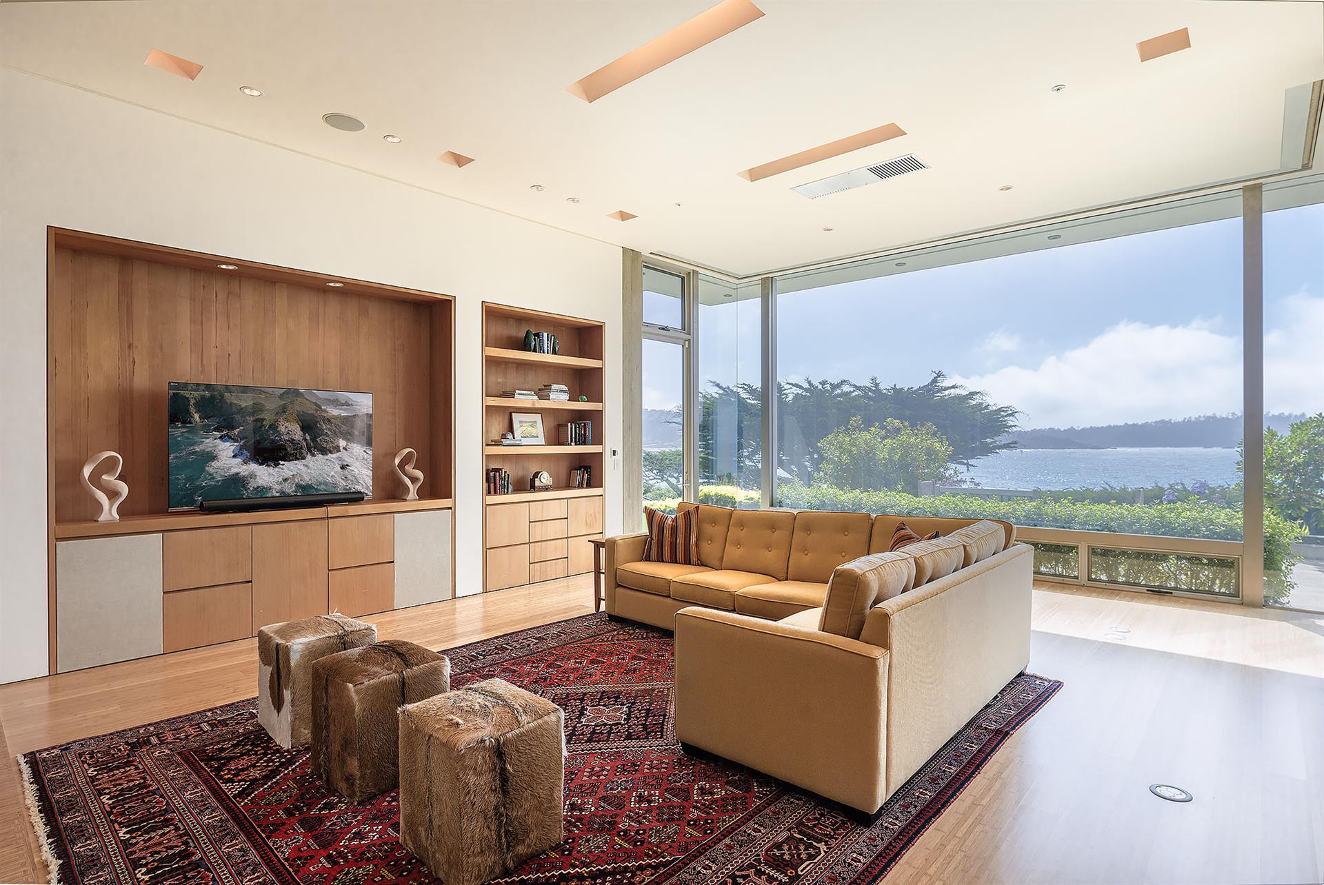 Lower Level Sunken Family Room