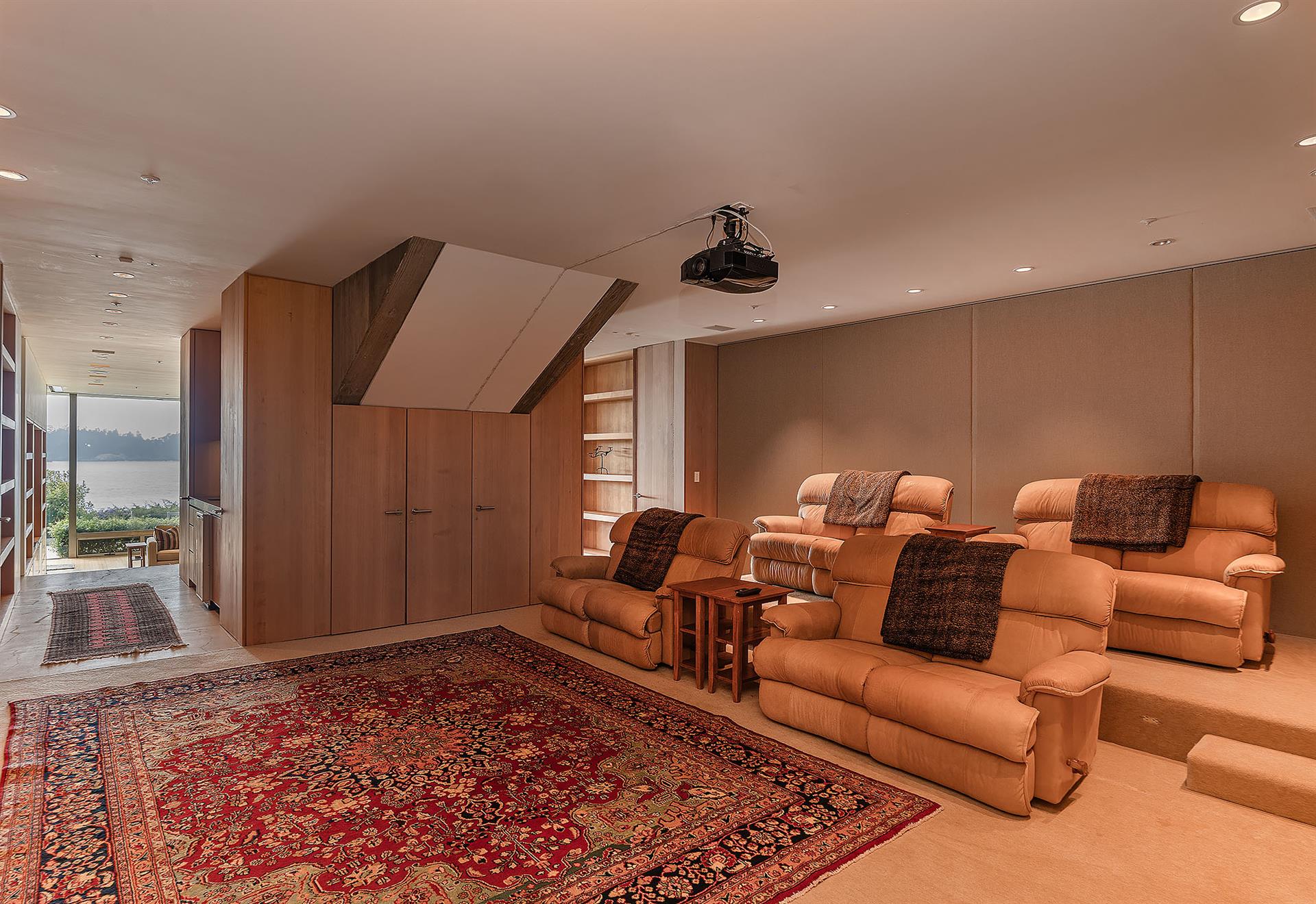 Lower Level Theater Room