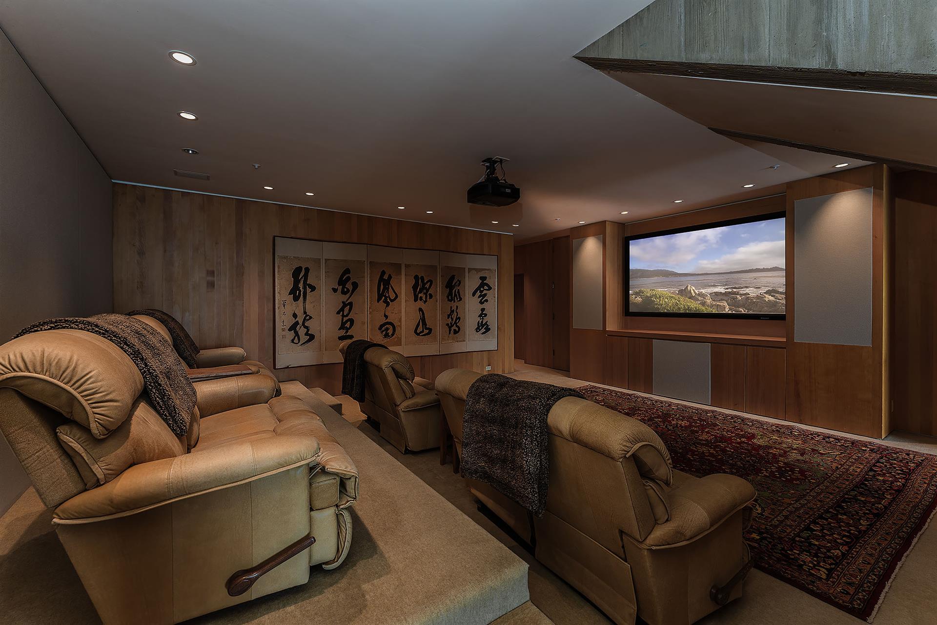 Lower Level Theater Room