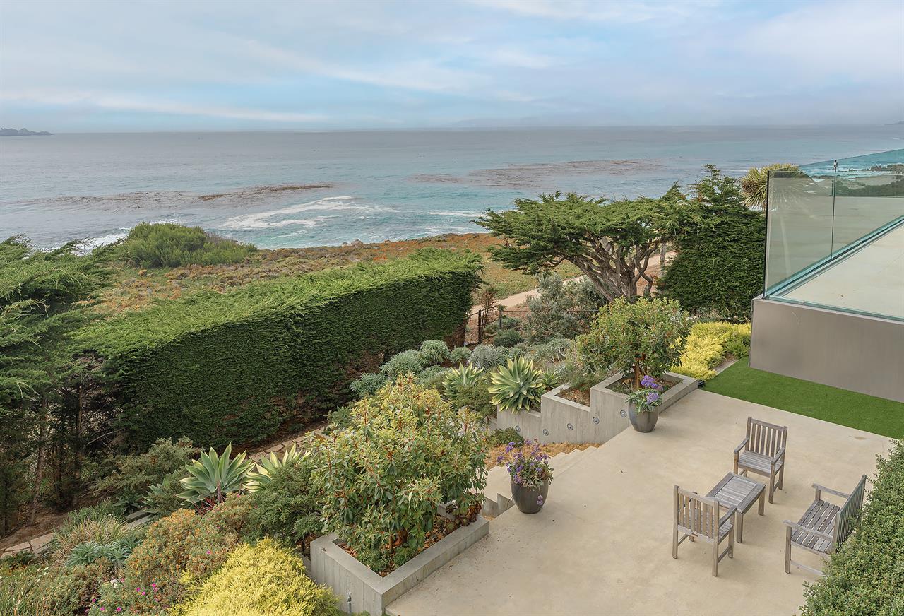 Back of the Home Facing the Ocean