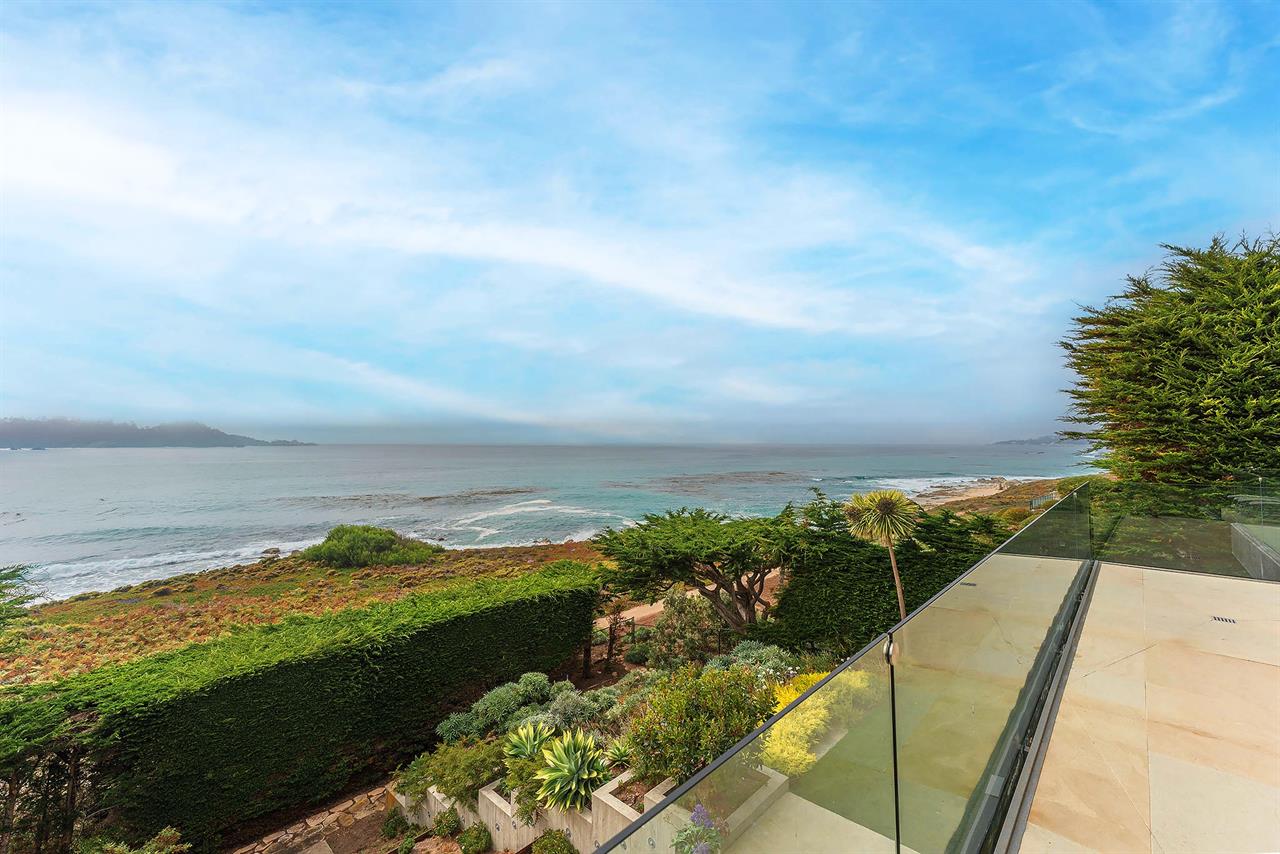 Back of the Home Facing the Ocean