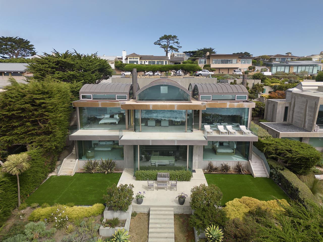 Back of the Home Facing the Ocean