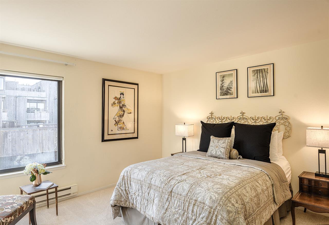 Bedroom with Queen Bed and TV