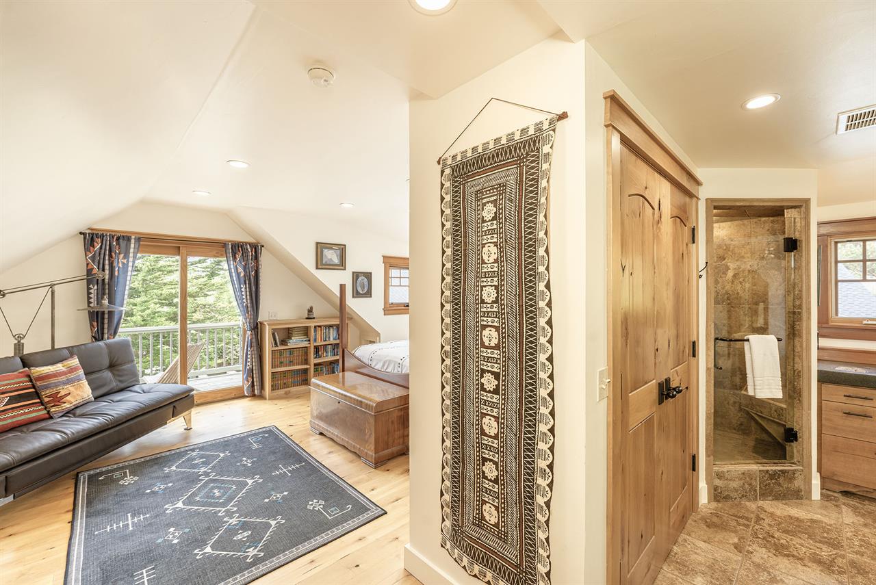 Bedroom 1  has an En Suite Bath with a Shower