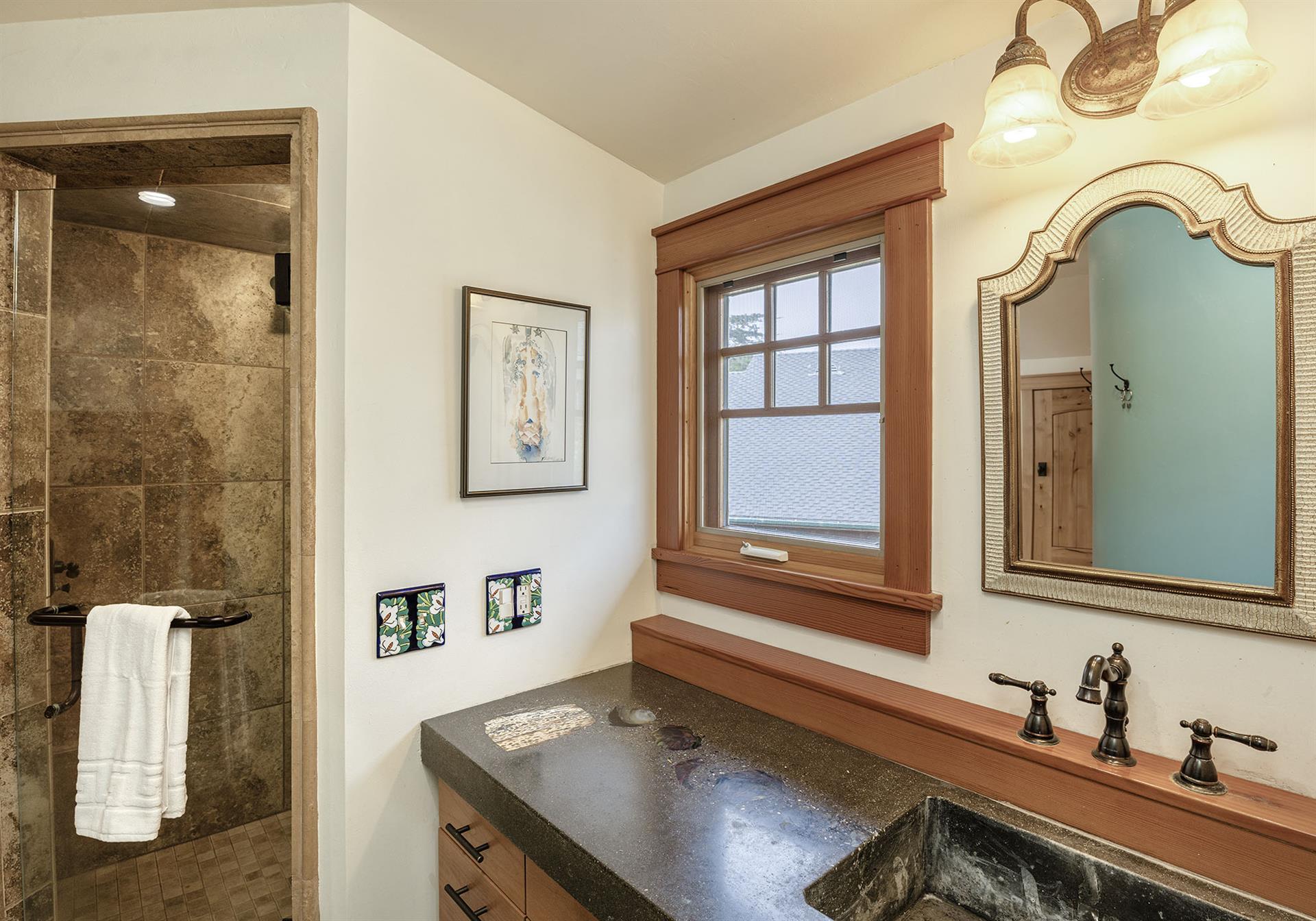 En Suite Bathroom for Bedroom 1 has a Shower