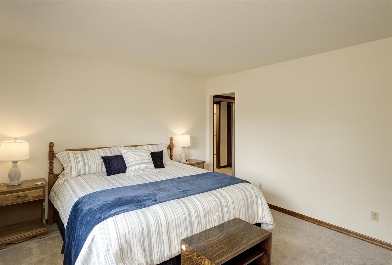 Bedroom 1  King Bed, Direct Access to Hall Bath wShowerTub