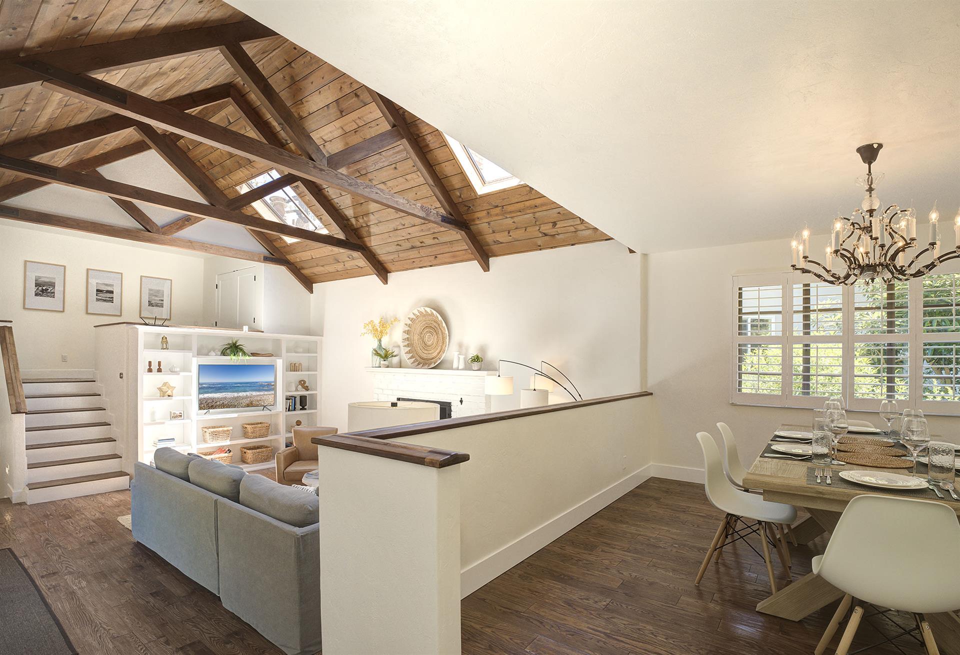 Dining Area and Living Room