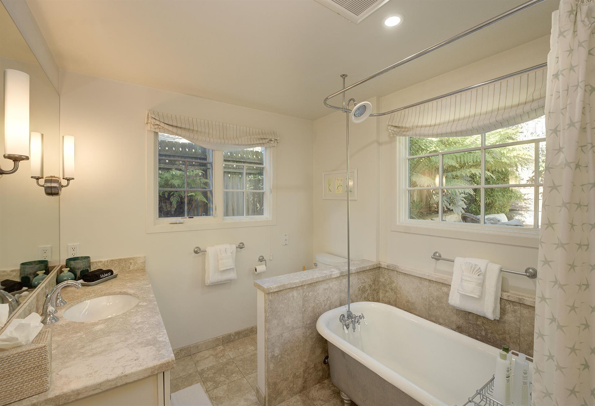 Bathroom 2  has a Shower Over Tub