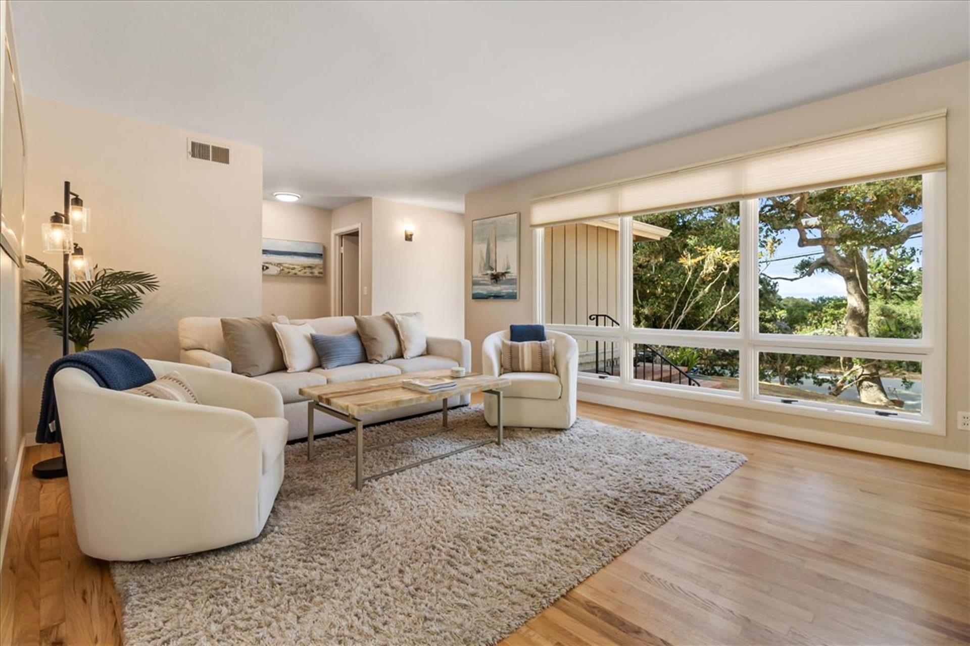 Living Room is Filled with Light