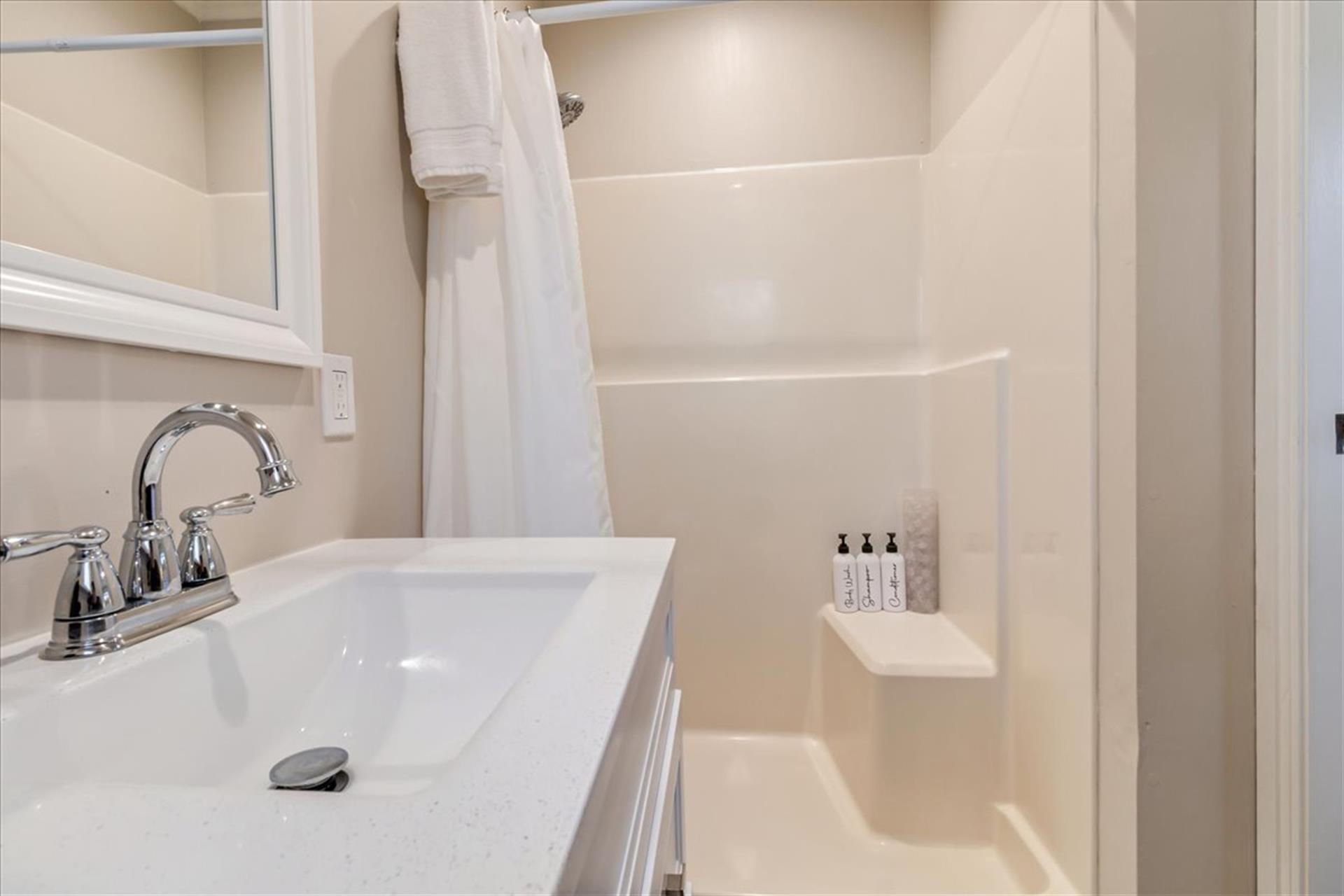 EnSuite Bathroom for Bedroom 1 has a Shower