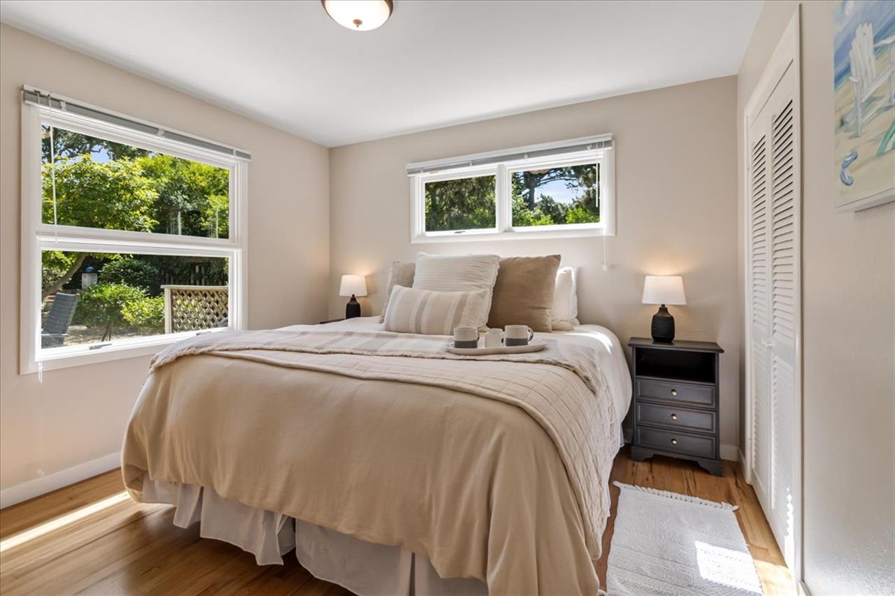 Bedroom 2 has a Split King Bed and a TV