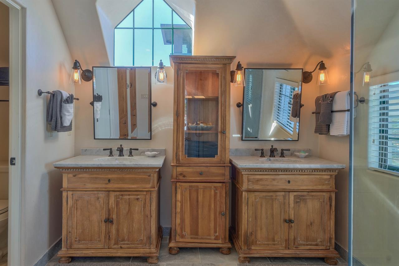 Ensuite Bathroom for Bedroom 1 with GlassEnclosed Shower