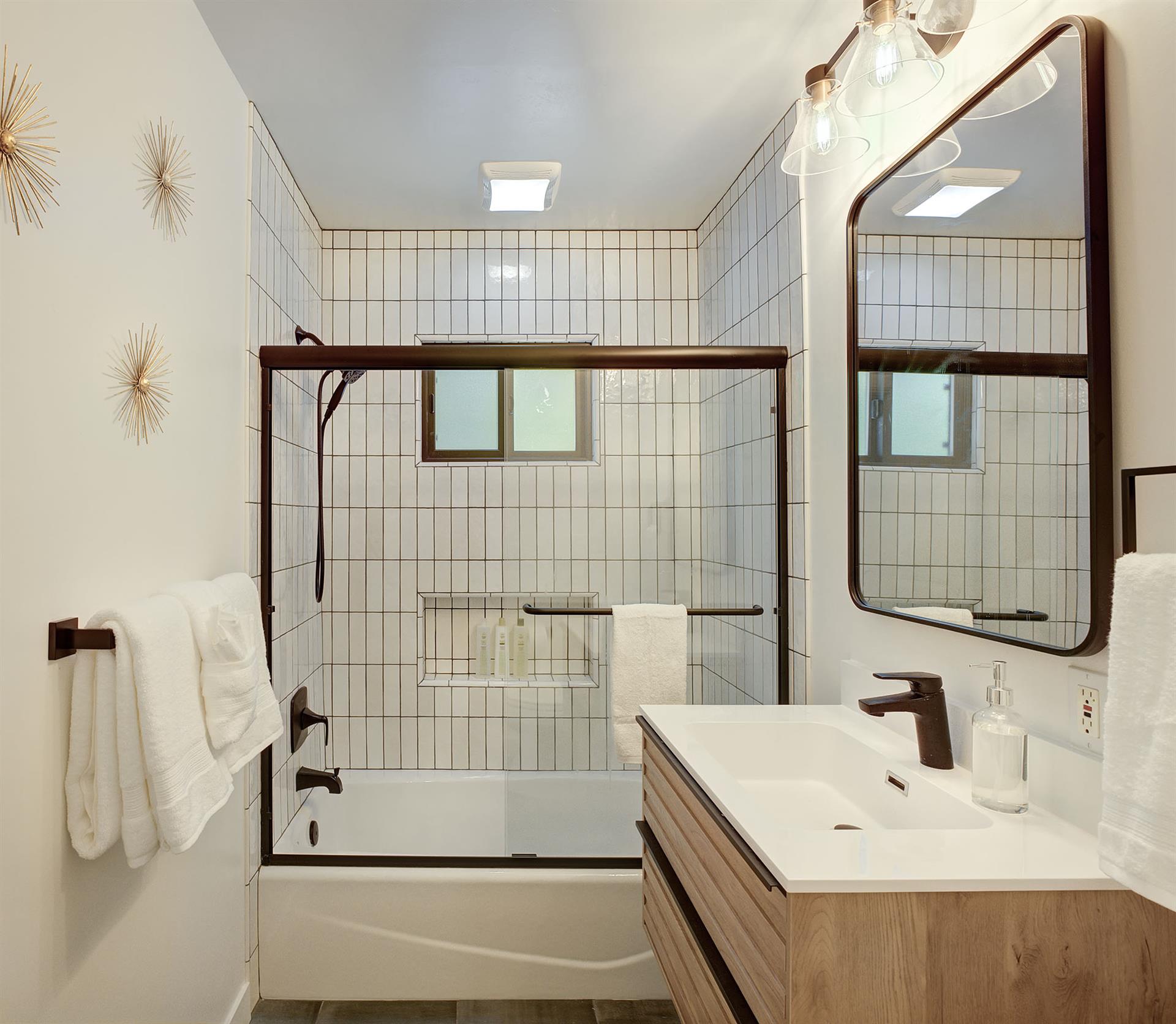 Bathroom 2  has a Shower Over Tub