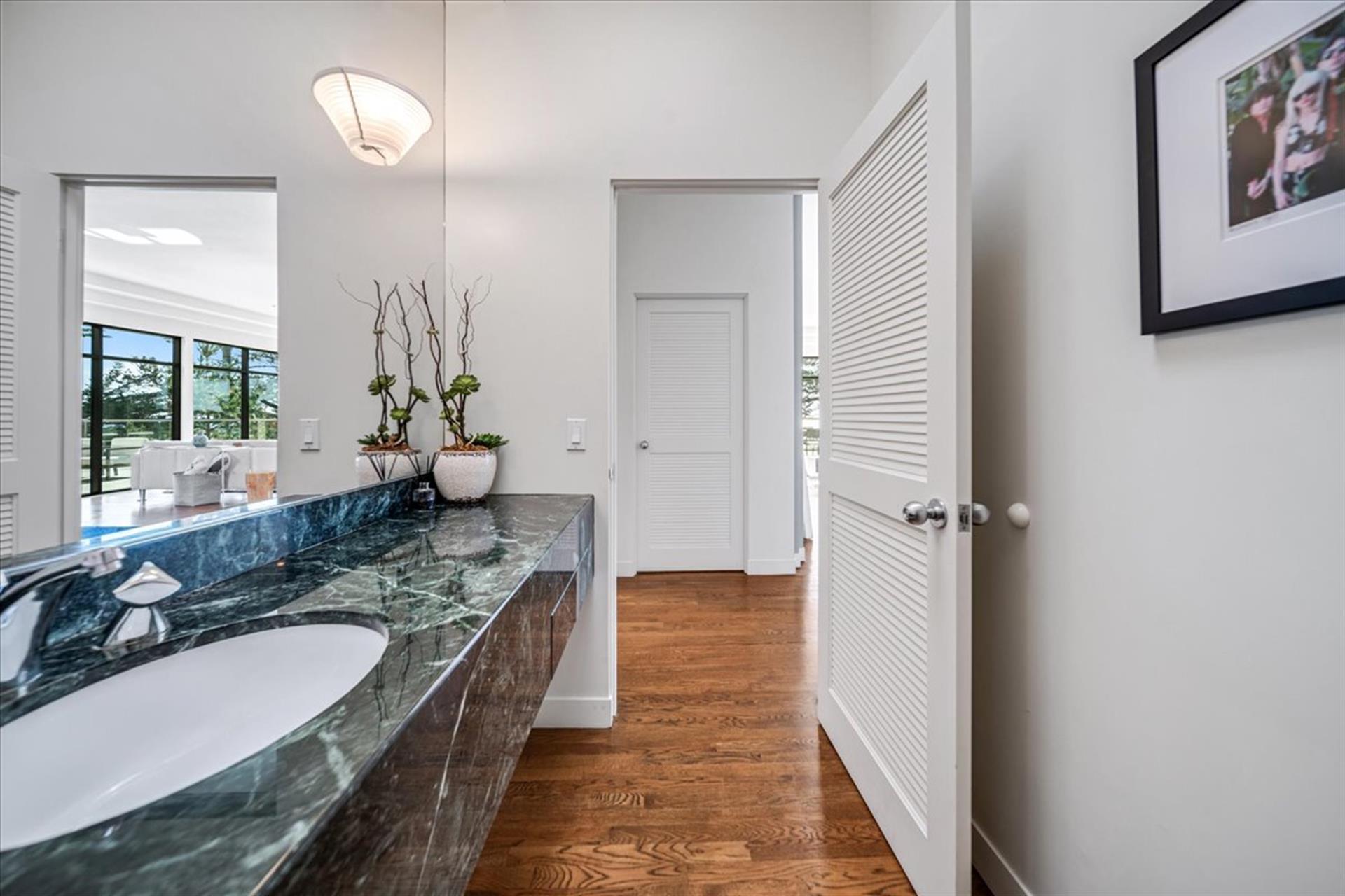 Downstairs HalfBath  Powder Room is Near the Living Area