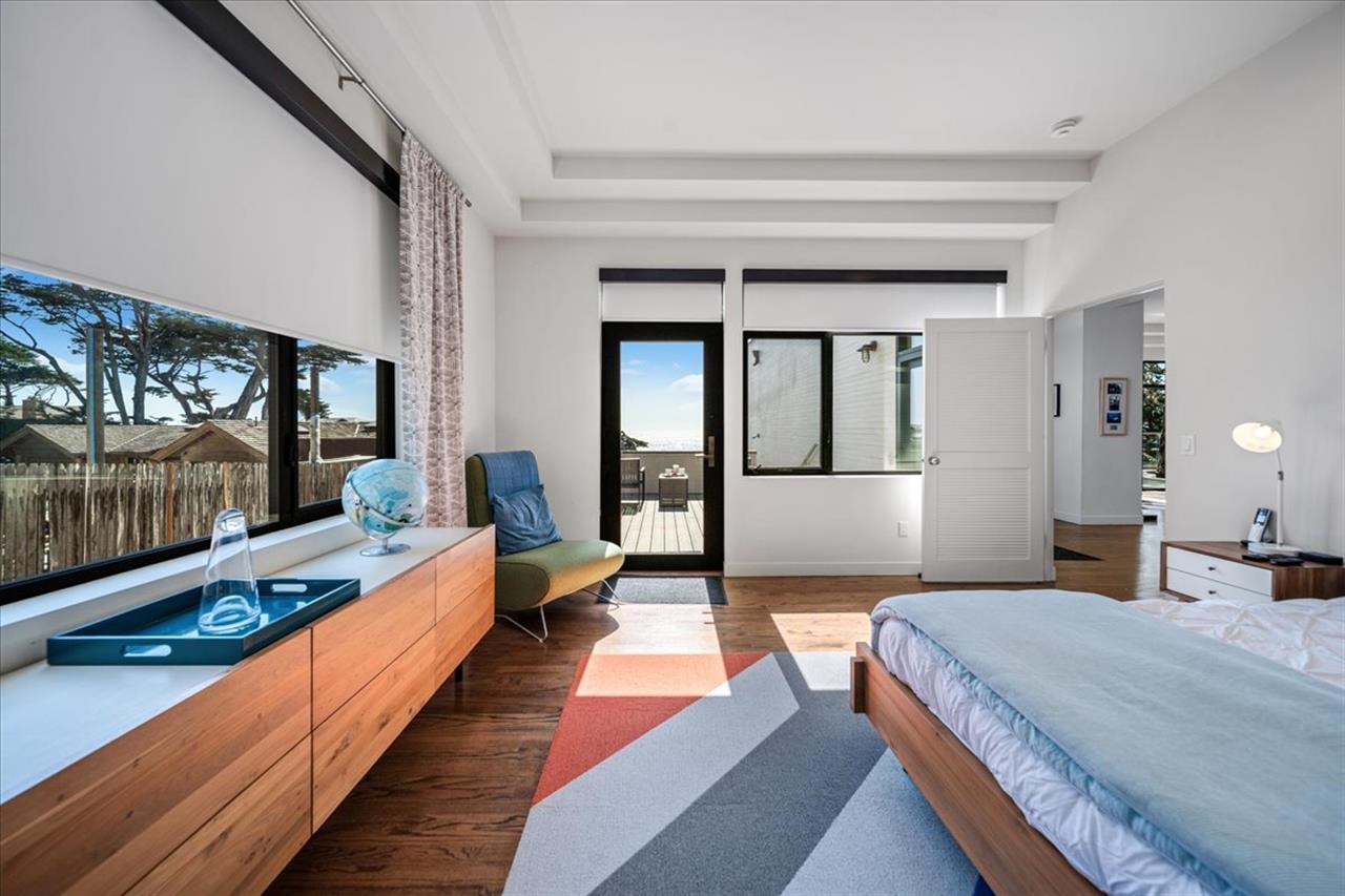 Downstairs Bedroom 2 has Access to an Ocean view Deck